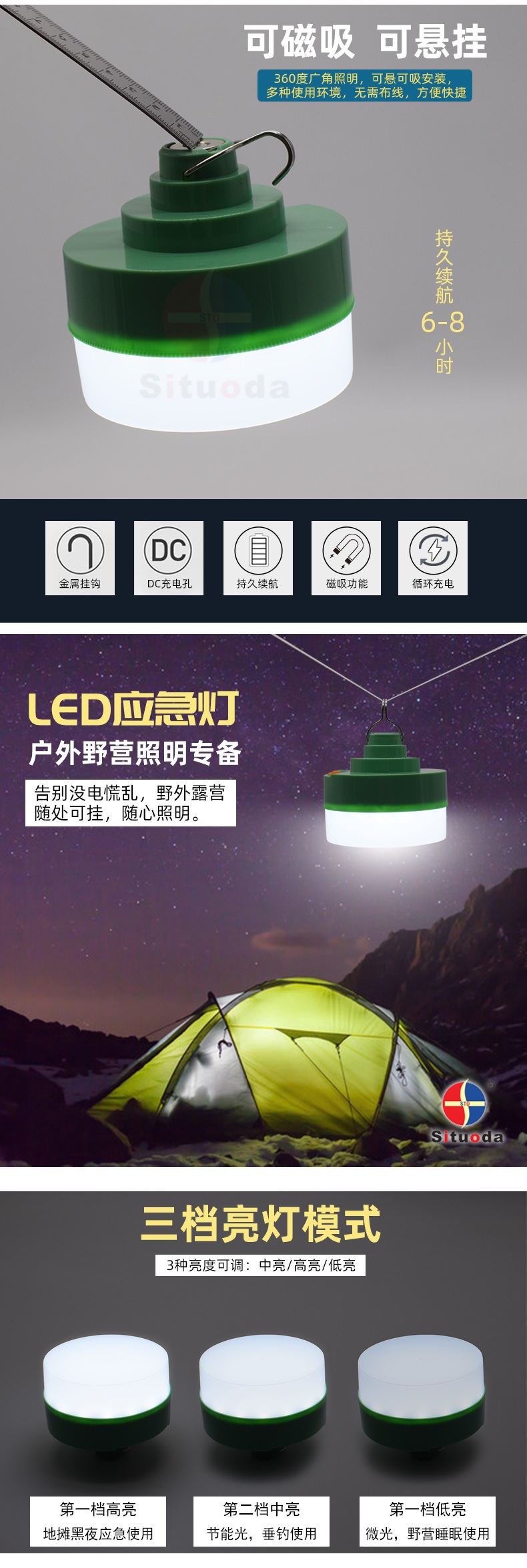 LED應(yīng)急球泡燈/地攤燈